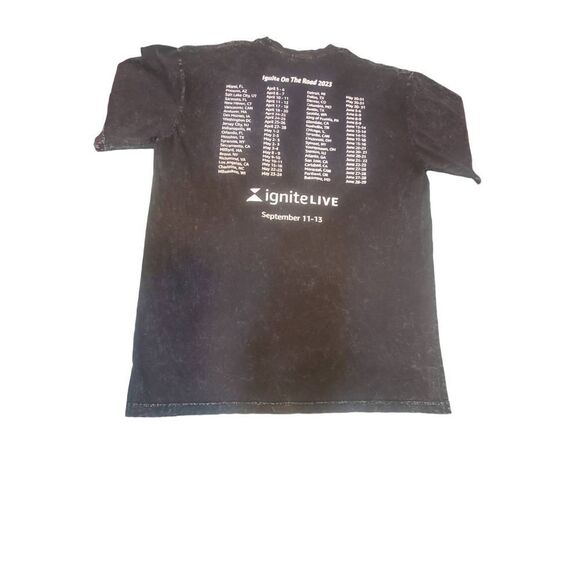 Ignite Live Tour T Shirt, Tee Short Size XL - Picture 3 of 5
